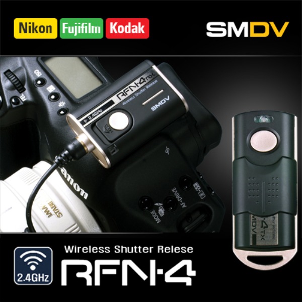 [Nikon,Fuji,Kodak] RFN4 : RF-903 Wireless Shutter ReleaseSMDV